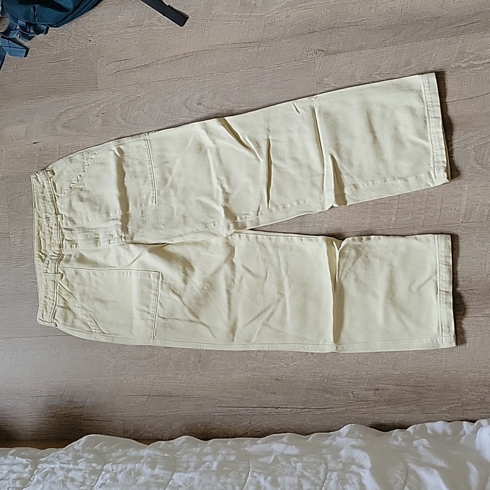 Lacausa size 2 yellow pants